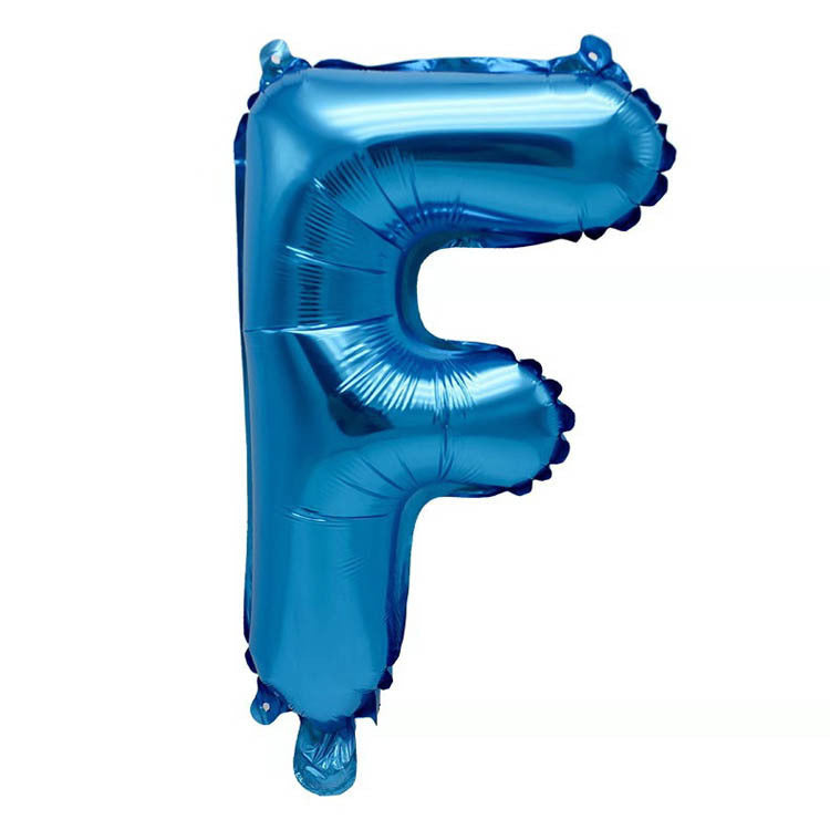 16 Inch English Alphabet Balloons Aluminum Balloons