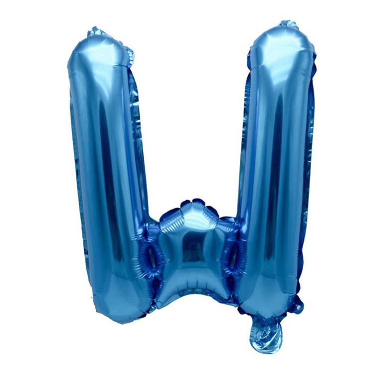 16 Inch English Alphabet Balloons Aluminum Balloons