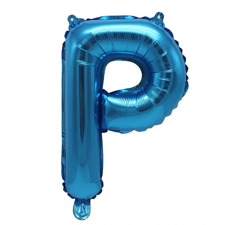 16 Inch English Alphabet Balloons Aluminum Balloons