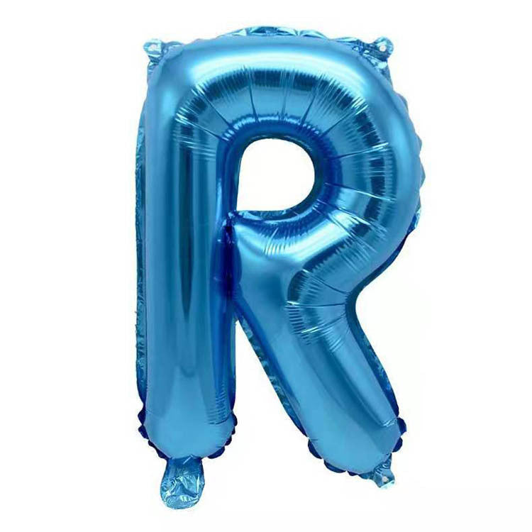 16 Inch English Alphabet Balloons Aluminum Balloons