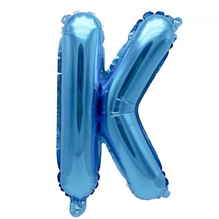 16 Inch English Alphabet Balloons Aluminum Balloons