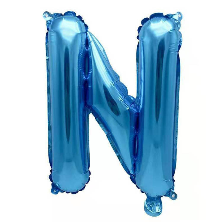 16 Inch English Alphabet Balloons Aluminum Balloons