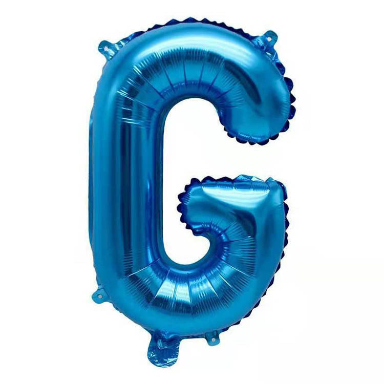 16 Inch English Alphabet Balloons Aluminum Balloons