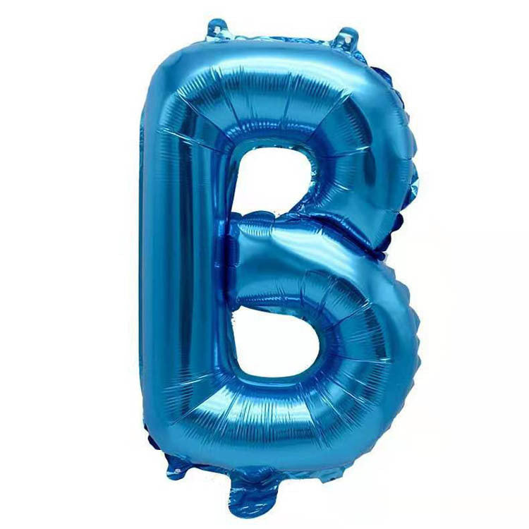 16 Inch English Alphabet Balloons Aluminum Balloons