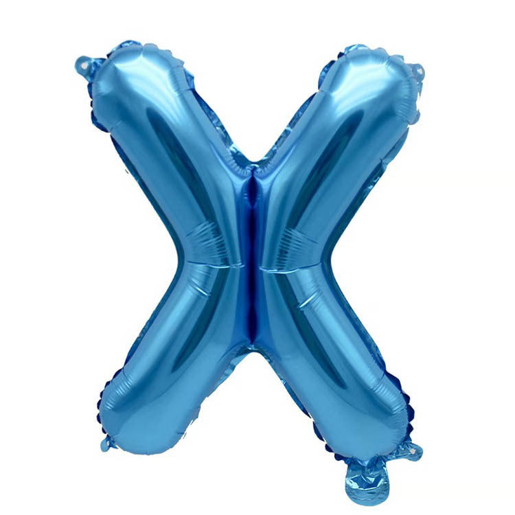 16 Inch English Alphabet Balloons Aluminum Balloons