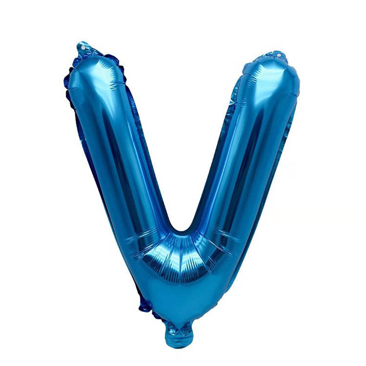 16 Inch English Alphabet Balloons Aluminum Balloons