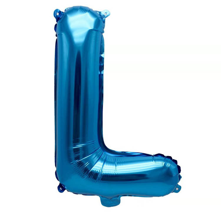 16 Inch English Alphabet Balloons Aluminum Balloons