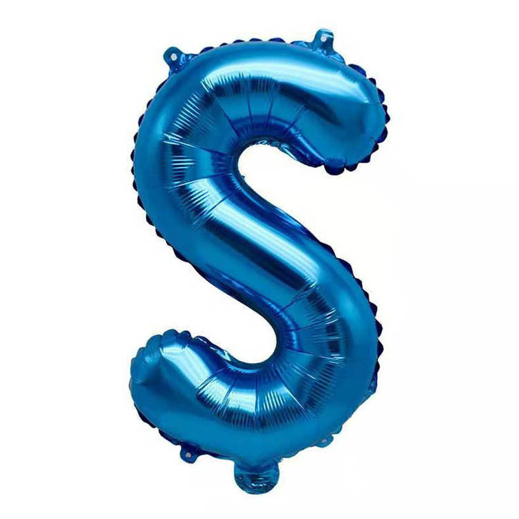 16 Inch English Alphabet Balloons Aluminum Balloons