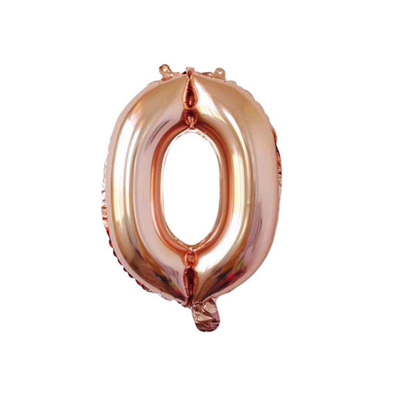 16 Inch English Alphabet Balloons Aluminum Balloons