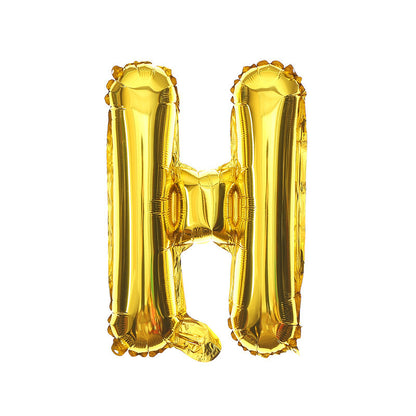 16 Inch English Alphabet Balloons Aluminum Balloons